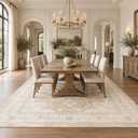 8x10 Area Rugs Living Room: Bedroom Vintage Washable Carpet Beige