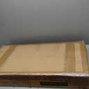 Gibbon Mounts Mobile Standing Desk, Pneumatic Adjustable Rolling Desk(31.5 Inches), Portable Laptop Desk with Wheels, Overbed Bedside Table Laptop Table for Couch, Home, Office, White (32")