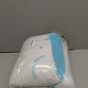 MLILY Kids Pillow for Sleeping, Adjustable Kids Memory Foam Pillow for Bed Set, Breathable and Cooling Pillows for Kids Boy Girl, CertiPUR-US Certified, 12x20 Inch, Blue