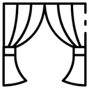 Brown Drapes 82x42 inches, Pack Of 2