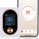 MOES Programmable Smart Thermostat for Electric Baseboard Heaters, 2.4G WiFi Compatible with 120V/240V Electric Heating, Remote Control via Smart Life/TUYA APP, Compatible with Alexa/Google Home