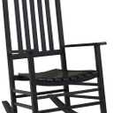 Woodlawn&Home, 100033, Mission Style Rocking Chair, Color: Black (Rocker)