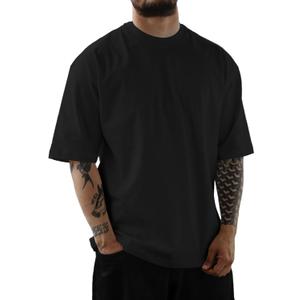 Mens Oversize Short Sleeve T-Shirts Loose Fit Solid Color Lightweight Tee Shirt Athletic Dry Fit Top
