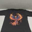 Fire Phoenix Bird Phoenix Reborn Firebird Phoenix T-Shirt Small