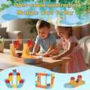 Electric Train Set, a Magnetic Anti-Gravity Train Toy with Interlocking Tracks, is a STEM Toy Suitable for Boys and Girls Aged 3-8