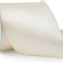 Ribbli Ivory Double Faced Satin Ribbon, 3 x Continuous 10 Yards,Use for Bows Bouquet,Gift Wrapping,Floral Arrangement,Wedding Decoration
