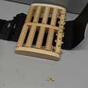 Brookstone Foot Massager for Neuropathy & Plantar Fasciitis Relief - Wooden Foot Roller Massager, Neuropathy Pain Relief for Feet - Mom Gifts for Women Portable for Home or Travel (Oak)