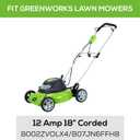 Greenworks Replacement Lawn Mower Blade (Fits : 18' Mower / 25012 / 2519402)