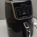 Ninja | XL Single Basket Air Fryer | 5.5 QT Capacity fits 3lbs of Wings | 5-in-1Air Fry, Roast, Bake,Reheat & Dehydrate |Dishwasher Safe Parts & Recipe Guide | Grey |AF150AMZ