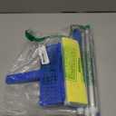 Lola Products Squeeze Sponge Mop w/ Poly Foam & a Natural Cellulose Layer, Absorbs and Wicks Moisture, Hard Surface Cleaner, Refillable, 9” Wide Head