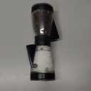 KAMENSTEIN One-Handed 2-in-a-1 Dual Salt and Pepper Grinder-Adjustable and Refillable, 8-Inch, Black