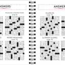 Brain Games - Large Print Crossword (Floral)