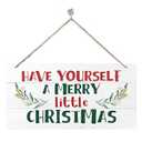 Believe Christmas Sign, Cartoon Characters Pattern Winter Home Wooden Hanging Decor, Indoor Christmas Wood Wall Hanging Sign for Living Room Bedroom Decor 7 x 14 Inches