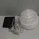 160LED Solar Christmas Ball Lights for Outdoor Trees  Waterproof Globe String Lights with 8 Lighting Modes, Solar Sphere Lights, Holiday Decor for Tree Garden Porch (Multicolor, 4pc)