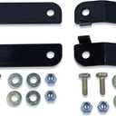 Front & Rear Brake Line Relocation Brackets compatible with Jeep JK Wrangler with 2"-4.5" Lift
