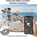 Taglory LED Dog Harness with AirTag Holder, No Pull Light Up Dog Vest for Night Walking, USB Rechargeable Pet Safety Harness with 2 Metal Clips, Adjustable Soft Vest for Small Dogs (Slate Gray, XS)