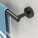24 Inch Matte Black Towel Bar Towel Rack for Bathroom Kitchen Hand Towel Holder Dish Cloths Hanger SUS304 Stainless Steel RUSTPROOF Wall Mount