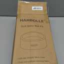 HARBOLLE Baby Ball Pit 35.4" Soft Round Memory Foam Ball Pits NOT Included Balls Indoor Outdoor Playpen for Babies Toddlers Kids Great Gift for Girls Boys, White