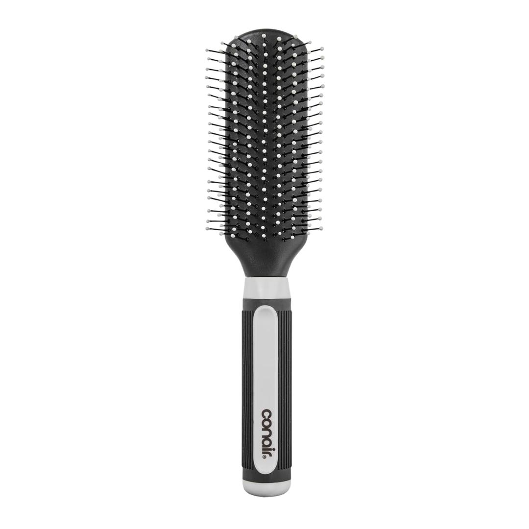 Conair Salon Results Detangling Hairbrush - For Men and Women, All Hair Types with Nylon Bristles