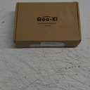 Goo-Ki  Brushed Brass Brass Zinc Alloy Cabinet Handles - 5.03''(128mm) Hole Center Affordable Luxury Cabinet Pull Hardware for Bedroom, Kitchen, 6 Pack