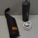 Travel Electric Kettle Portable Small Mini Tea Coffee Kettle Water Boiler, Water Heater with 4 Temperature Control,304 Stainless Steel with Auto Shut-Off & Boil Dry Protection, BPA-Free (Grey)