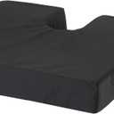 NOVA Coccyx Seat Cushion – High Density Foam U-Shaped Pillow for Tailbone Pain Relief, Sciatica & Back Support – Fits Wheelchair, Office Chair & Car – Non-Slip, Washable Cover – 20” x 16” x 3”