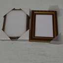 upsimples 5x7 Picture Frame with Real Glass, Ornate Vintage 5 x 7 Photo Frames for Wall Decor or Tabletop Display, Bronze and Black, 2 Pack