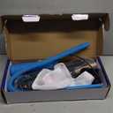 Dryer Vent Cleaner Kit, Bluesea 33-Piece Omnidirectional Dryer Cleaning Kit Include 35 Feet Dryer Vent Brush, Upgrade Noiseless Dryer Lint Vacuum Attachment, Lint Trap Brush, Vacuum & Dryer Adapters