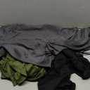 Neleus Men's Workout Tank Tops 3 Pack Sleeveless Running Shirts with Hoodie (X-Large, 5098# Black/Olive Green/Blue,3 Pack)