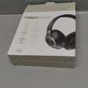 Active Noise Cancelling Headphones, 100H Playtime Headphones Wireless Bluetooth, Bluetooth Headphone with Mic, Over Ear Wireless Headphone with Deep Bass,Fast Charging for Travel (Black)