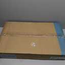 TigerDad Overbed Bedside Desk Mobile Rolling Laptop Stand Tilting Overbed Table with Wheels Height Adjustable Tray Table for Laptop Bed Sofa Side Table (Black)