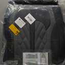 IKABEVEM Seat Covers Fit for Dodge RAM 1500 2002-2024 2025 2026: Compatible with RAM 1500 2500 3500 Car Seat Cover Truck Pickup Crew Double Quad Cab (Curved Bench, Full Set, Black & Grey)