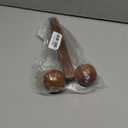 SoulGenie HealthAndYoga NatureSooth Wooden Massage Roller  Wood Therapy Massage Tools  Handheld Calf and Leg Massager, Back and Shoulder Massager and Full Body Massager