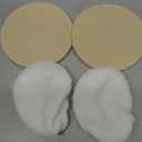 Pack of 2 Wool Polishing Pads