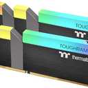 Thermaltake TOUGHRAM RGB DDR4 4400MHz 16GB (8GB x 2) 16.8 Million Color Alexa/Razer Chroma/5V Motherboard Syncable Memory R009D408GX2-4400C19A