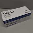 TN660 Toner Cartridge Replacement for Brother TN660 TN-660 TN630 TN-630 Work with HL-L2300D HL-L2305W HL-L2360DW MFC-L2740DW MFC-L2700DWR DCP-L2540DN Printer (Black,2 Pack)