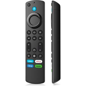Replacement FireStick Remote for All Fire Smart TV, TV Cube(1st/2nd/3rd Gen), Stick 4K Max/4K (1st/2nd Gen), Stick (2nd/3rd Gen/Lite/HD), Smart TV 3rd Gen, for Insignia-Pioneer-TCL Series TVs