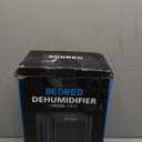 Dehumidifier,95OZ Dehumidifier for Home 1000 Sq.Ft - Quiet with Auto Shut Off & Relaxing 7 Color Ambient Light,Ideal for Livingroom, Bedroom, Basement(Black)