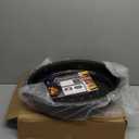 16 Inch Roasting Pan with Lid  Covered Oval Roaster  Enamel Carbon Steel Roaster Pot  Excellent Heat Distribution and Nonsticky  for Turkey Chicken Meat & Vegetables Birthday and Holiday gifts