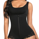 SHAPERX Women's Fajas Colombianas Shapewear Postpartum Tummy Control Body Shaper Butt Lifter Bodysuit, 2XL