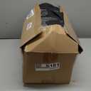 FUNNY FUZZY Dog Car Booster Seat for Small/Medium Dogs Up to 39lbs  Waterproof Fabric, Non-Slip Base, Safety Leash, Fully Detachable & Machine Washable Cover (Blue)