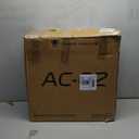 Jungle Leopard AC-02 Digital ATX PC Gaming Computer Case|5.5 Inch Integrated LCD Screen& App|Mid Tower Full View Dual Reinforced Glass Panel|Removable Side Panels|for Micro-ATX ITX (Black)