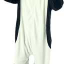 Bioworld Penguin Adult Hooded Kigurumi Onesie Costume Union Suit (White, XL)