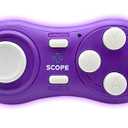 Scope Remote- Remote for Anki. Customizable with Anki Add-on, Compatible with Windows, Mac, iOS, iPad, and Android. Anki Clicker, Anki Controller. Amethyst Purple, Standard (8 Hours Battery)