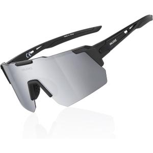 Sports Polarized Sunglasses, UV 400 Protection Sun Glasses Women, Mens Glasses for Cycling Biking Running