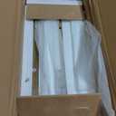 Mufico Sofa Table Console Table, Coffee Bar Cabinet, 31.5 L x 13.8 D x 34.65 H Entryway Table with 2 Storage Cabinets, Farmhouse Foyer Table, Buffet Sideboard for Kitchen, Hallway (Rustic Brown)