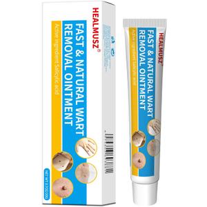 HEALMUSZ Fast-Acting Wart Remover Cream,Salicylic Acid Warts Removal Cream for Men Women, Wart Freeze Off for Feet Hands for Plantar, Flat, Common, Corn, H Warts, Callus 20g