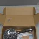 Shower Head Handheld with All Metal Showerhead Holder and Extra Long Hose 6 ft. 10 Spray Mode High Pressure Built-in Power Wash Hand Held Showerhead, Handheld Shower sprayer Premium Chrome 2.5 GPM