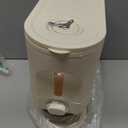 IEEK Rice Dispenser and Grain Container Storage with Lid,Rice Container with Measuring Cup,Moisture Proof Household Cereal Dispenser Bucket for Kitchen Soybean Corn Oatmeal,12Lbs