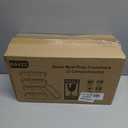 BAYZZ 5 Pack 35 Oz Glass Meal Prep Containers 2 Compartments, Glass Storage Containers with Lids, Airtight Lunch Bento Boxes, BPA-Free, Microwave and Freezer Safe,White